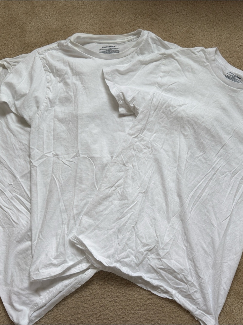 Amazon Essentials Men's White Short Sleeve Crewneck T-Shirt
